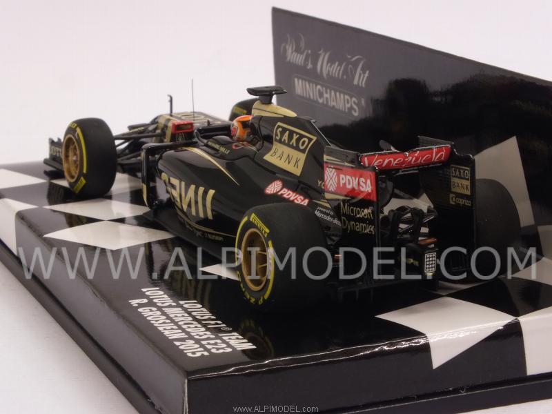 Lotus F1 E23 Hybrid 2015 Romain Grosjean - minichamps