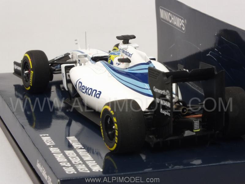 Williams FW37 Mercedes Martini GP Abu Dhabi 2015 Felipe Massa  (HQ resin) - minichamps