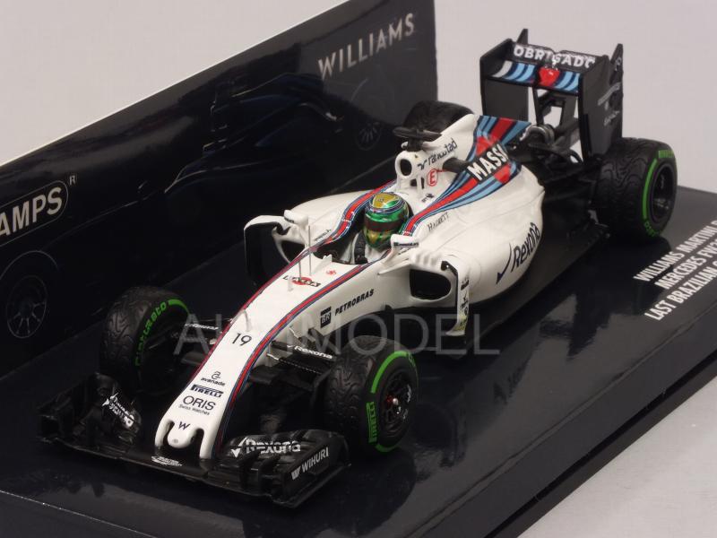 Williams FW38 Martini #19 GP Brasil 2016 Felipe Massa - minichamps