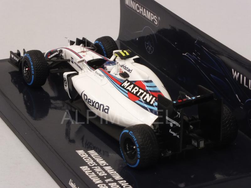 Williams FW38 Martini #77 GP Brasil 2016 Valtteri Bottas  (HQ Resin) - minichamps