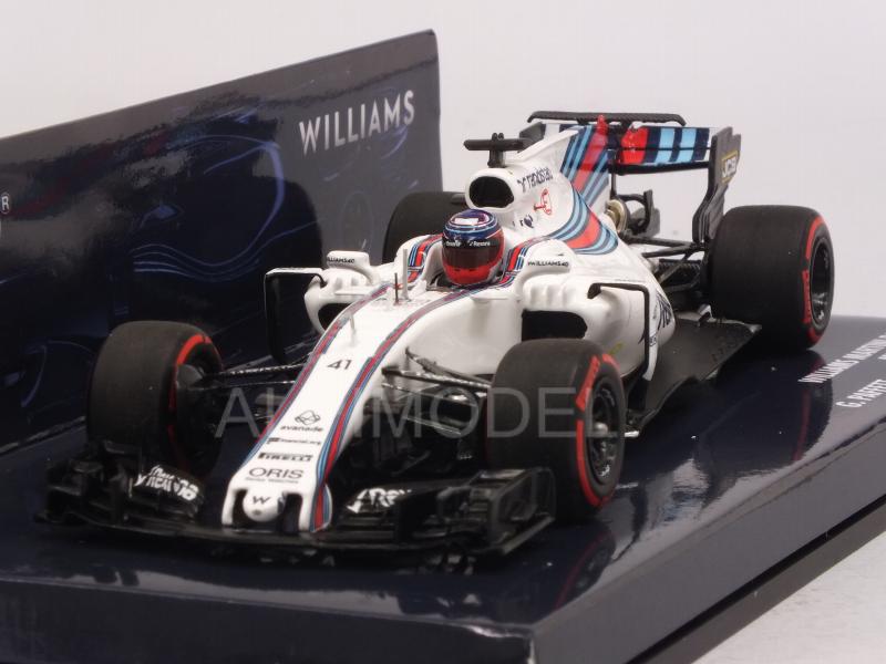 Williams FW40 Martini Test Bahrain 2017 Gary Paffett  (HQ Resin) by minichamps