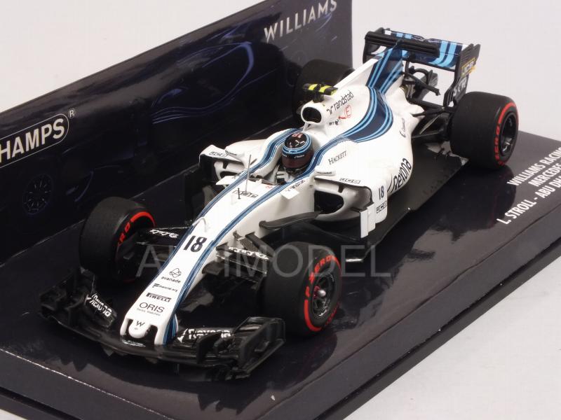 Williams FW40 #18 GP Abu Dhabi 2017 Lance Stroll - minichamps