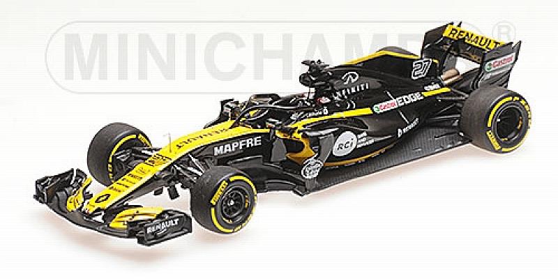 Renault F1 Team Showcar 2018 Nico Hulkenberg (HQ resin) by minichamps