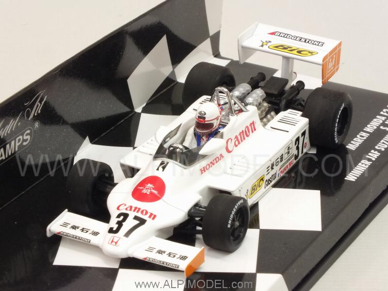 March Honda F2 812 Winner JAF Suzuka GP F2 1981 Satoru Nakajima (HQ Resin) - minichamps