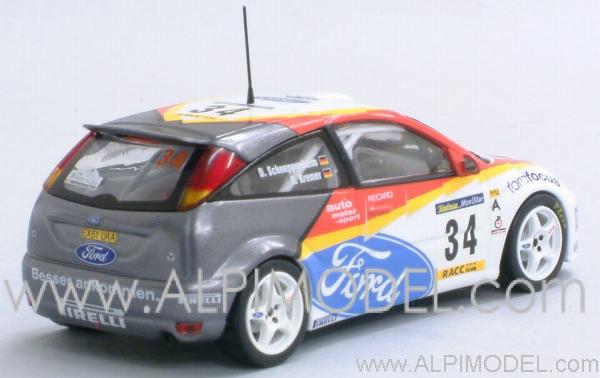 Ford Focus RS WRC Rally Catalunya 2002 Kremer - Schneppenheim - minichamps
