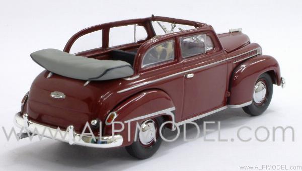 Opel Olympia Cabriolet 1951 Dark Red - minichamps
