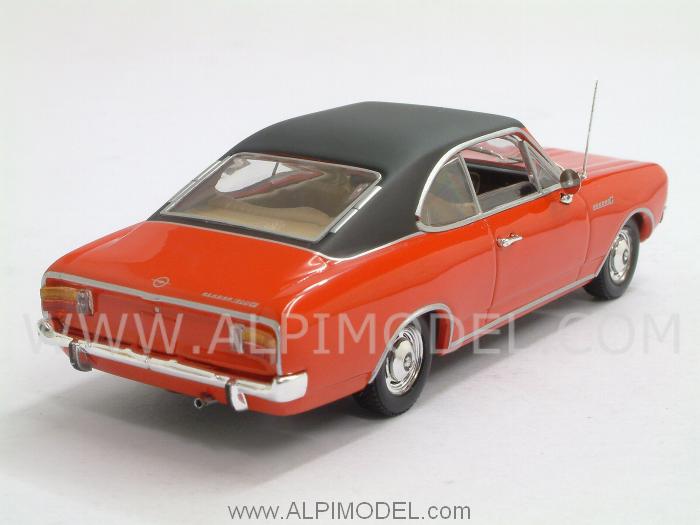 Opel Rekord C Coupe 1966 (Rally Red) - minichamps