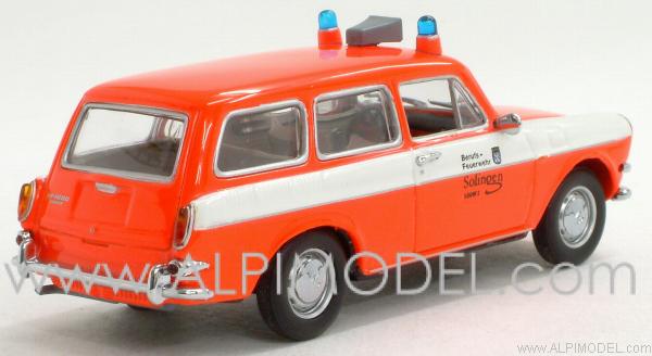 Volkswagen 1600 Variant Feuerwehr Solingen 1966 - minichamps