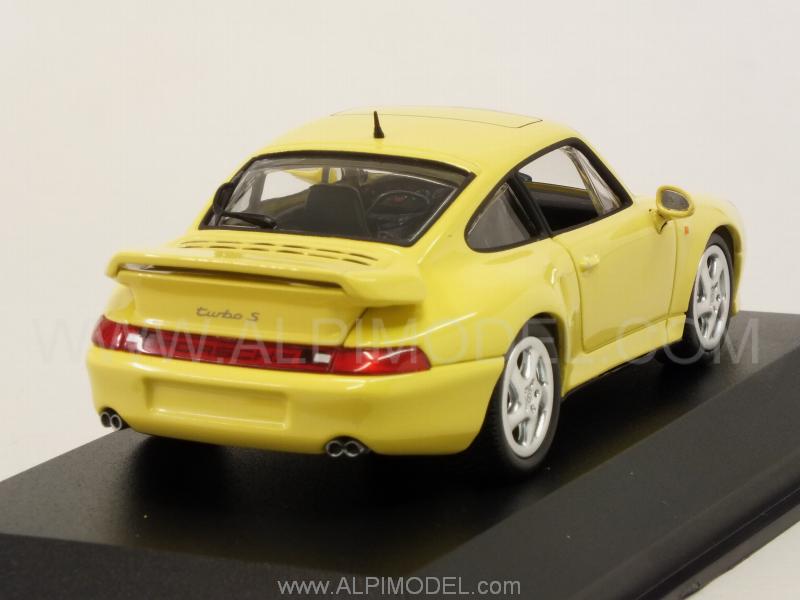 Porsche 911 Turbo S (993) 1998 (Pastel Yellow) - minichamps