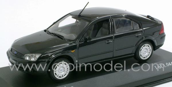 Ford Mondeo 5 doors Fastback 2001 (Panther Black Metallic) by minichamps