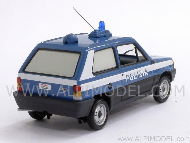 Fiat Panda 1980 Polizia Italiana 'Minichamps Car Collection' - minichamps
