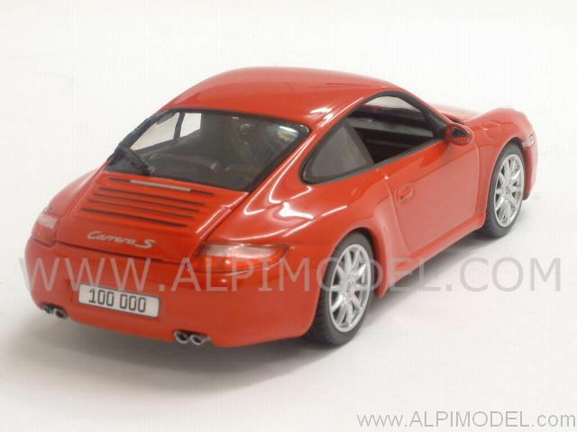 Porsche 911 Carrera S Type 997 No.100.000 (Red) - minichamps