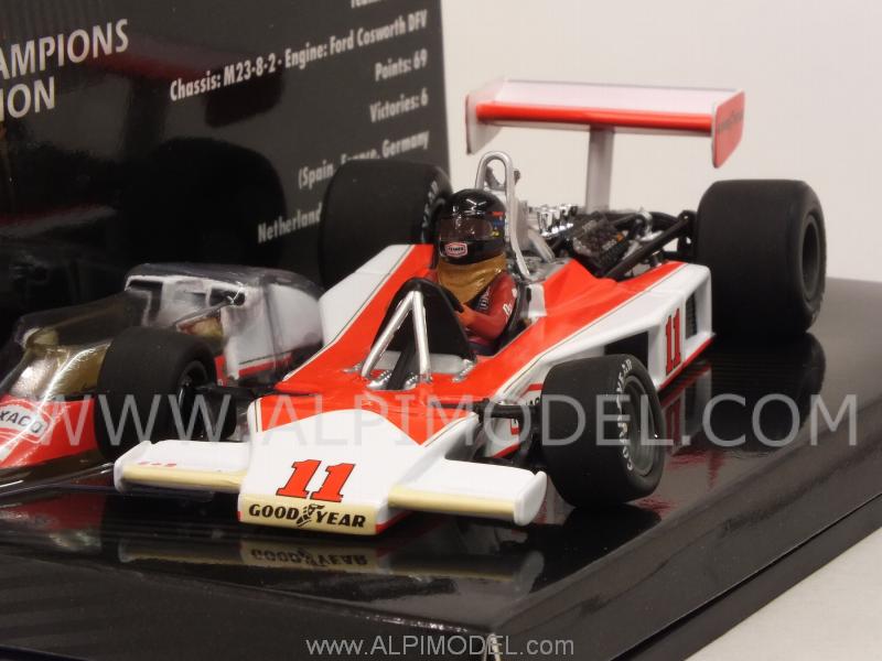 McLaren M23 Ford  1976 World Champion James Hunt 'World Champions Collection' - minichamps