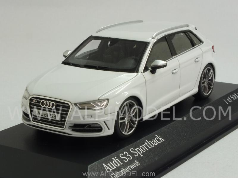 Audi S3 Sportback 2013 (White) (resin) by minichamps