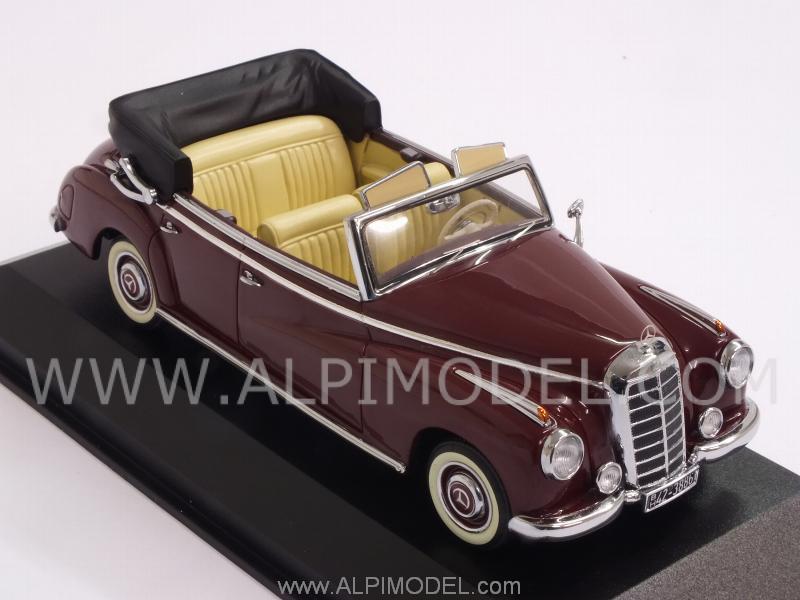 Mercedes 300 Cabriolet W186 1952 (Middle Red) - minichamps