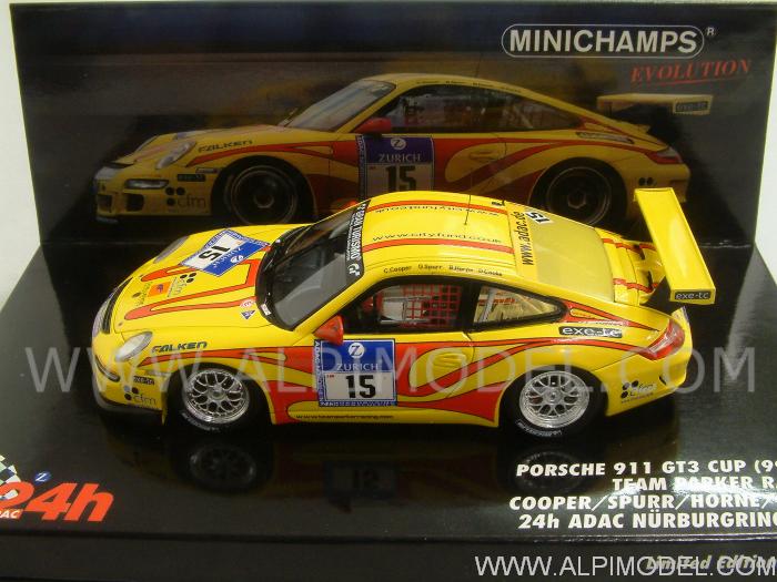 Porsche GT3 Cup 997 #15 Nurburgring 2010  Cooper - Spurr - Horne - Cooke by minichamps