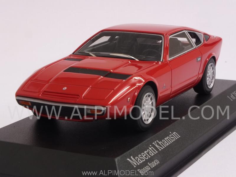 Maserati Khamsin 1977 (Rosso Fuoco) by minichamps
