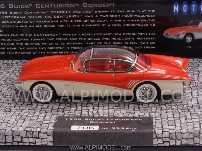 Buick Centurion Concept 1956 (Red/White) Motorama Collection by minichamps