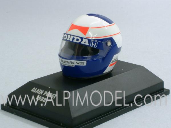 Helmet Alain Prost 1988  (1/8 scale - 3cm) by minichamps