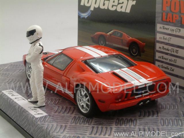 Ford GT 'Top Gear' with 'The Stig' figurine - minichamps