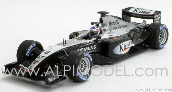 McLaren Mercedes MP4/18 Testcar 2003 Kimi Raikkonen. by minichamps