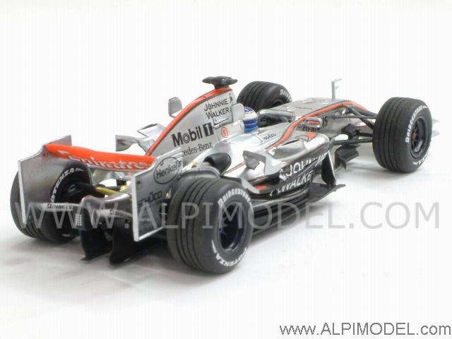 McLaren MP4/21 Testing Session Barcelona 30th Nov.2006 Mika Hakkinen - minichamps
