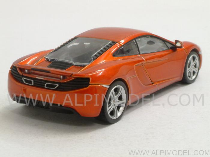 McLaren MP4/12C  2011 (Volcano Orange Metallic) - minichamps
