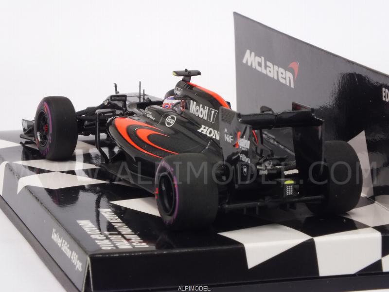 McLaren MP4/31 Honda #22 GP Monaco 2016 Jenson Button - minichamps