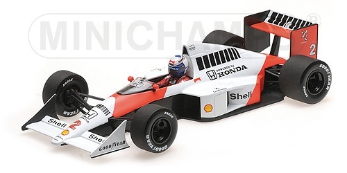 McLaren MP4/5 1989 World Champion Alain Prost by minichamps