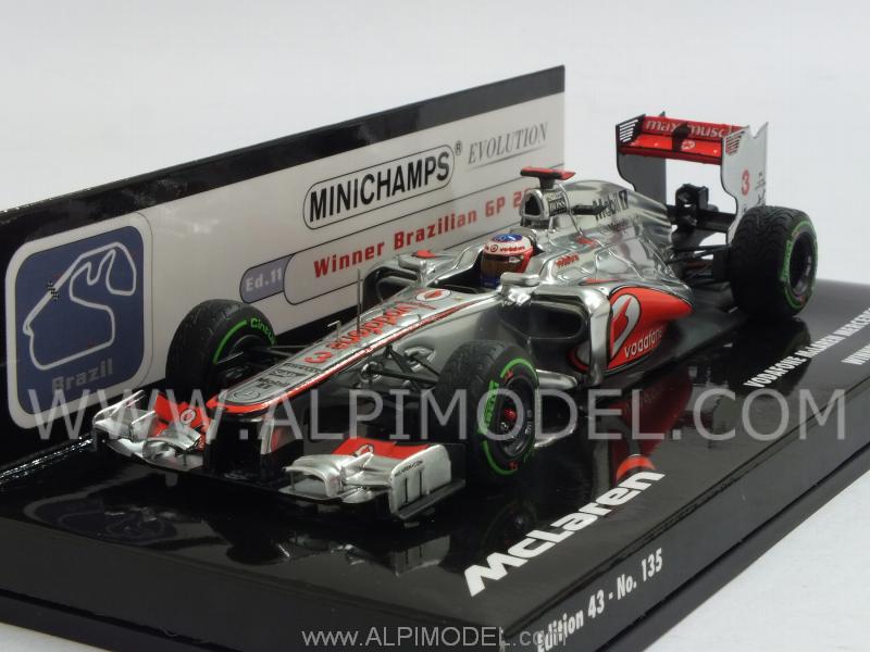 McLaren MP4/27 Winner Brazil GP 2012 Jenson Button - minichamps
