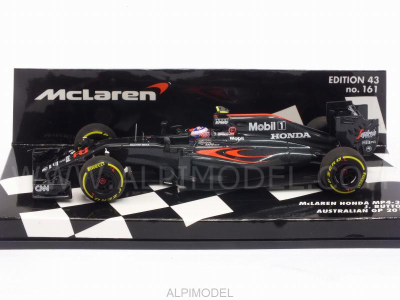 McLaren MP4/31 Honda GP Australia 2016 Jenson Button (HQ resin) - minichamps
