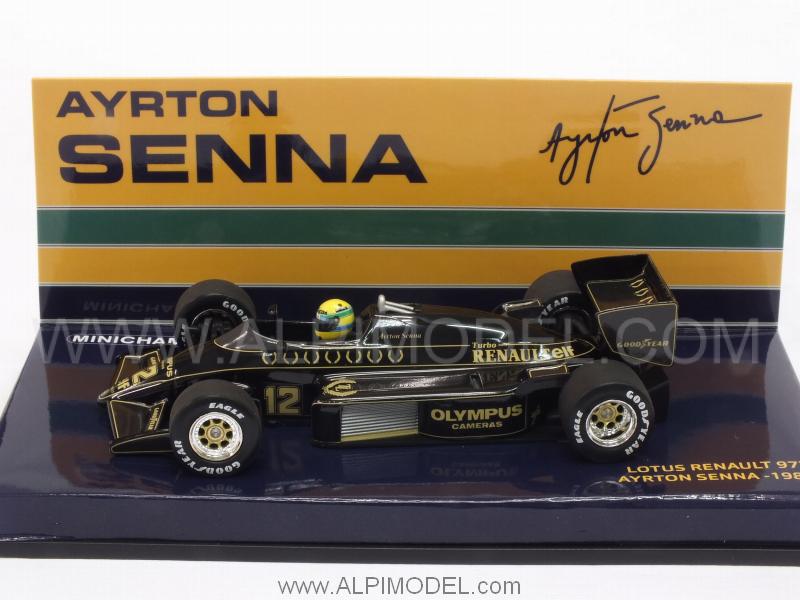 Lotus 97T Renault 1985 Ayrton Senna (New Edition) - minichamps