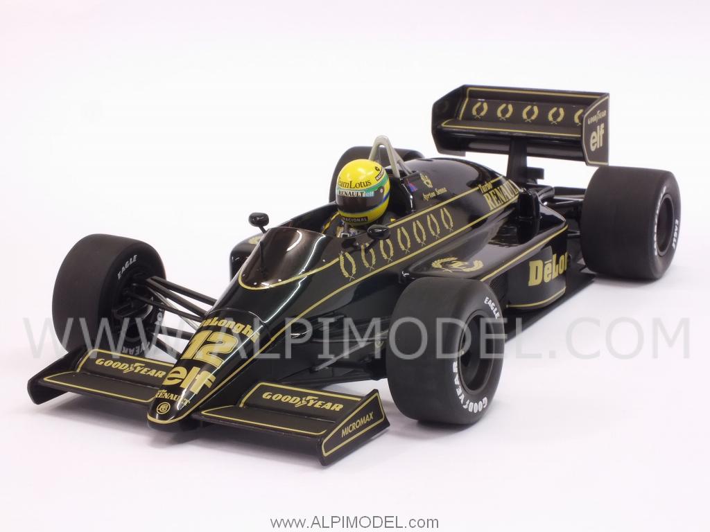 Lotus 98T Renault Turbo 1986  Ayrton Senna by minichamps