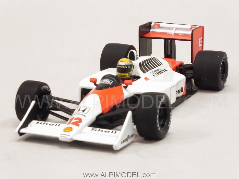McLaren MP4/4 Honda 1988 World Champion Ayrton Senna by minichamps