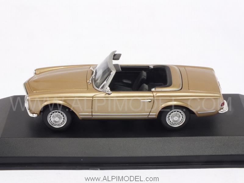 Mercedes 230 SL 1965 (Gold Metallic) 'Maxichamps' Edition - minichamps