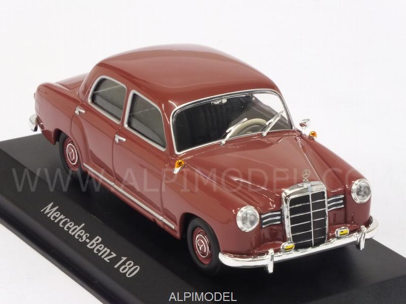 Mercedes 180 W120 1955 (Red) - minichamps