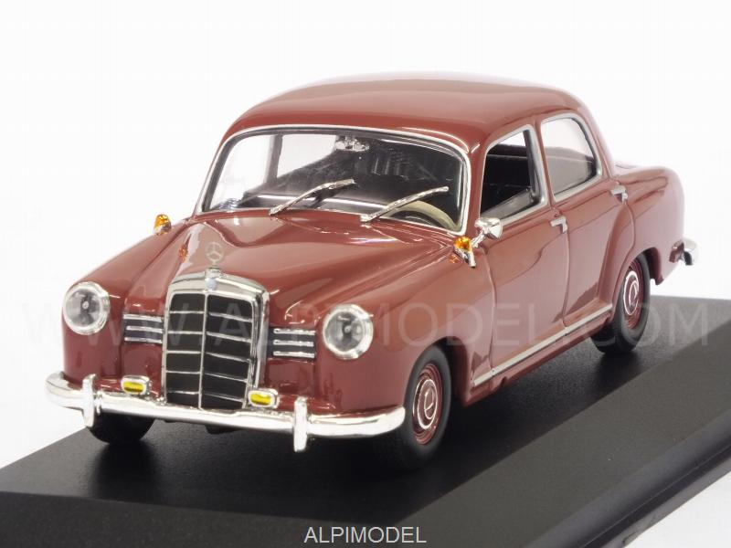 Mercedes 180 W120 1955 (Red) by minichamps