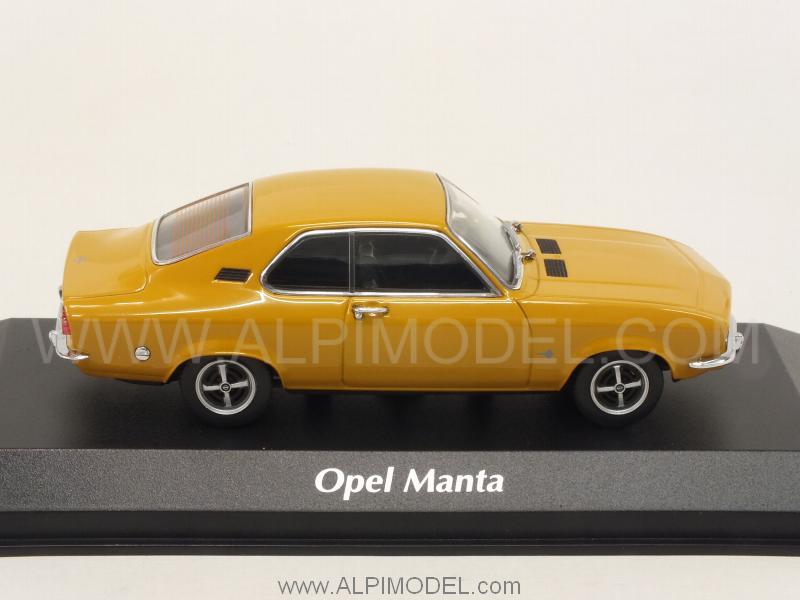 Opel Manta A 1970 (Ochre)  'Maxichamps Collection' - minichamps
