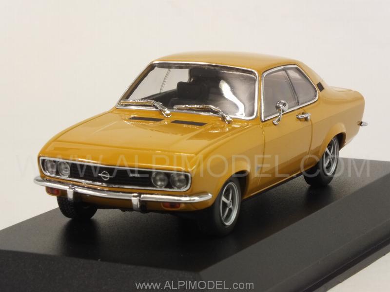 Opel Manta A 1970 (Ochre)  'Maxichamps Collection' by minichamps