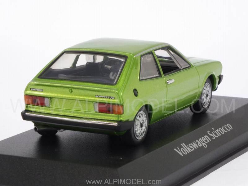 Volkswagen Scirocco 1974 (Green Metallic)  'Maxichamps Collection' - minichamps