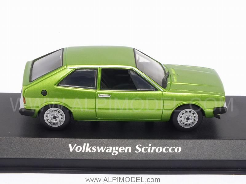 Volkswagen Scirocco 1974 (Green Metallic)  'Maxichamps Collection' - minichamps