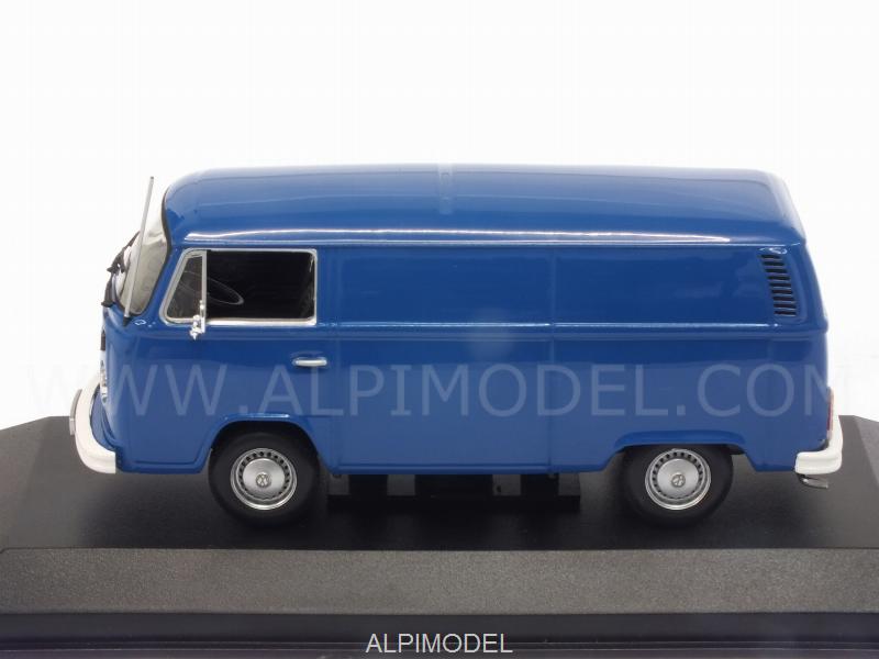Volkswagen T2b Delivery Van 1972 (Blue) 'Maxichamps' Edition - minichamps