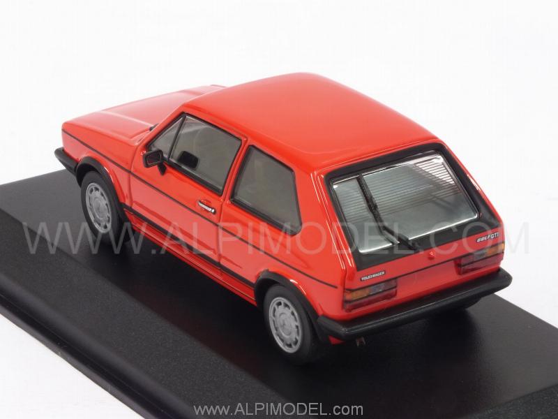 Volkswagen Golf GTI 1980 (Red) 'Maxichamps' Edition - minichamps