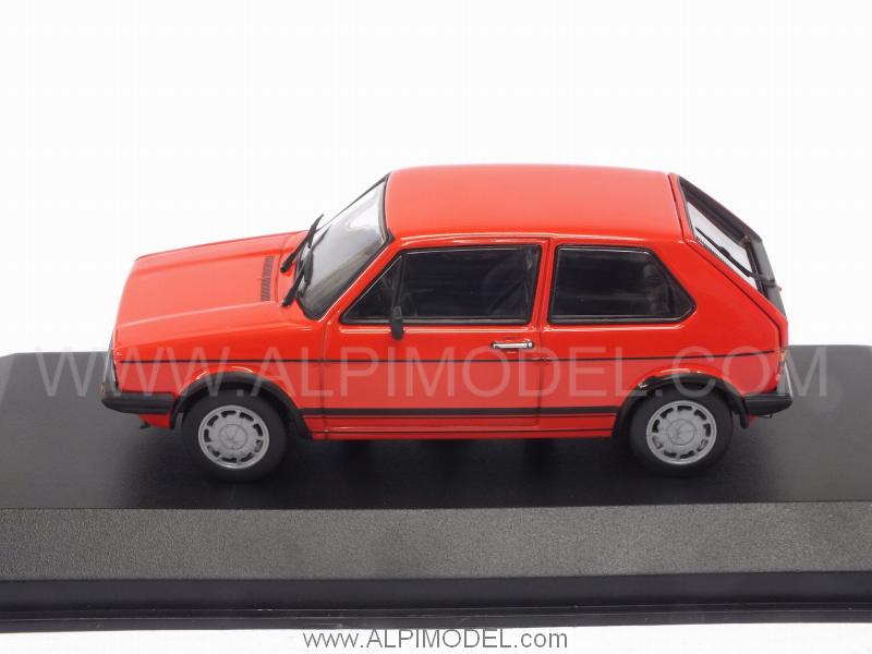 Volkswagen Golf GTI 1980 (Red) 'Maxichamps' Edition - minichamps