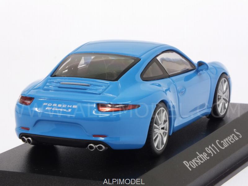 Porsche 911 Carrera S 2012 (Blue) 'Maxichamps' - minichamps