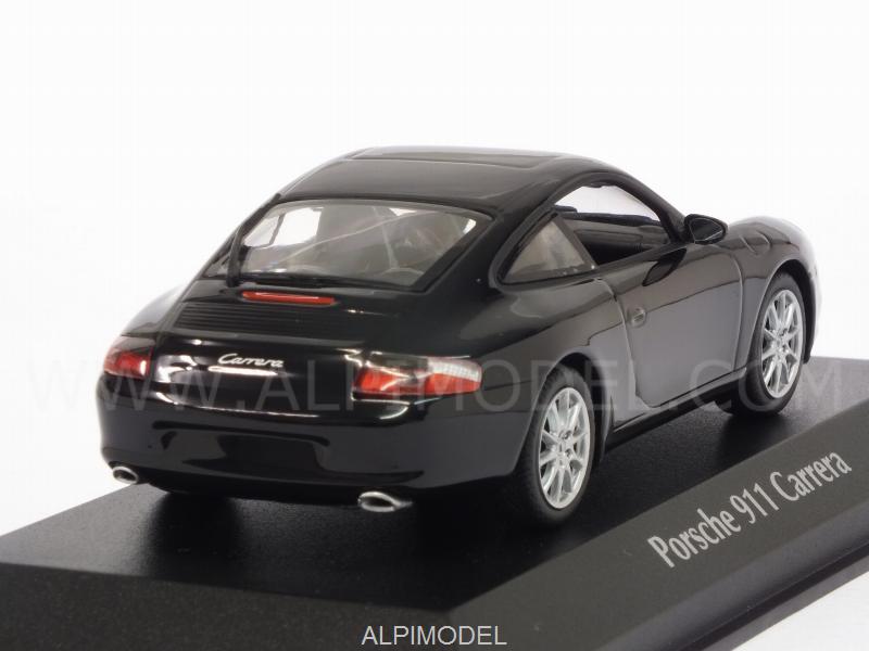 Porsche 911 Carrera Coupe 2001 (Black) 'Maxichamps' Edition - minichamps