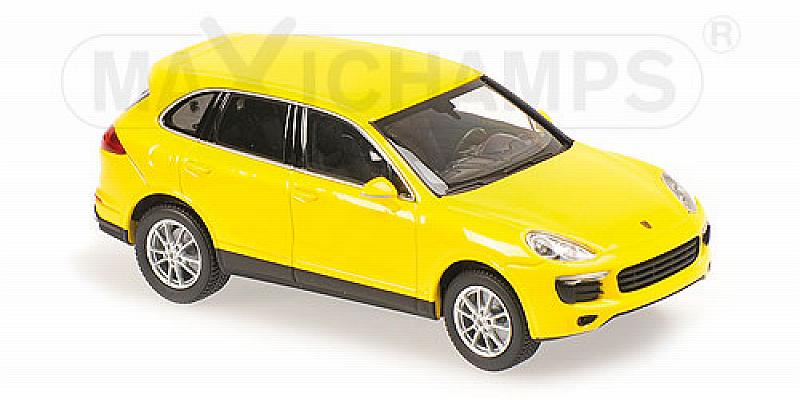 Porsche Cayenne 2014 (Yellow)  'Maxichamps' Edition by minichamps