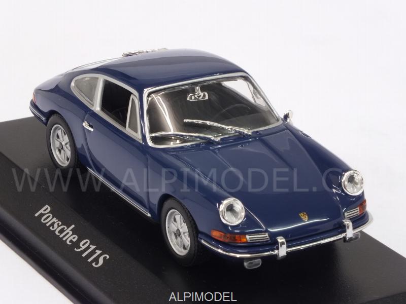 Porsche 911S 1964 (Blue) 'Maxichamps' Edition - minichamps