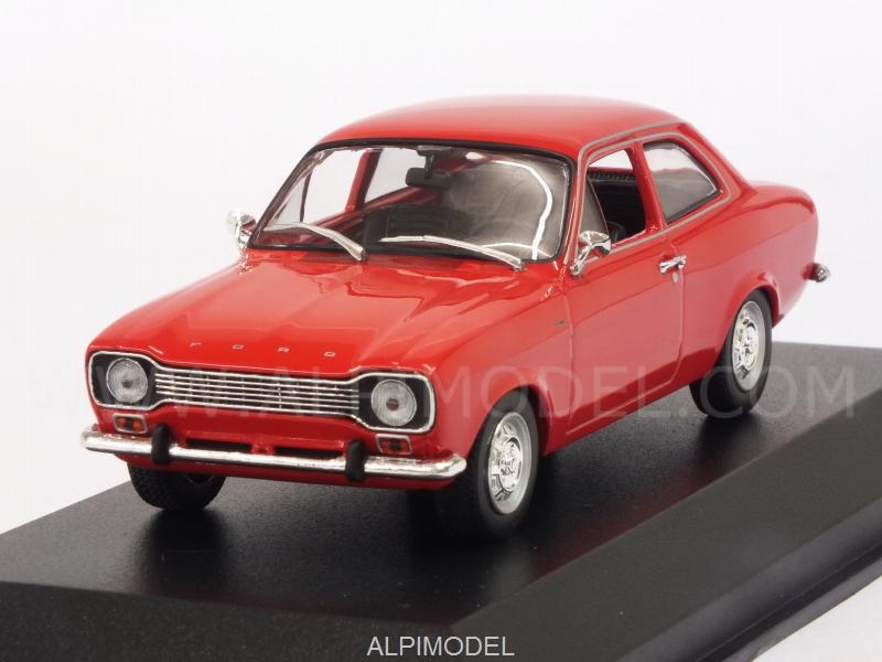 Ford Escort MkI 1974 (Red) 'Maxichamps' Edition by minichamps