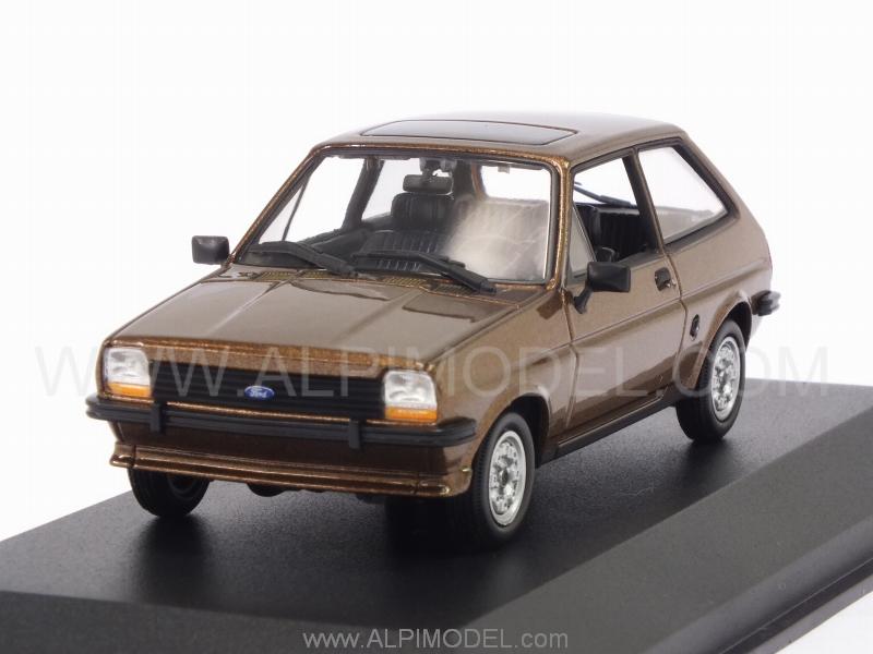 Ford Fiesta 1976 (Brown Metallic)  'Maxichamps Collection' by minichamps